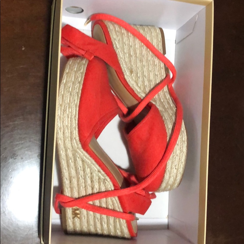 Micheal Kors Heel Wedges (Never worn)